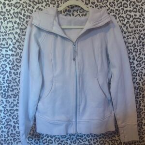 Lululemon Women’s Scuba Full Zip Light Pink Jacket size medium (10)
